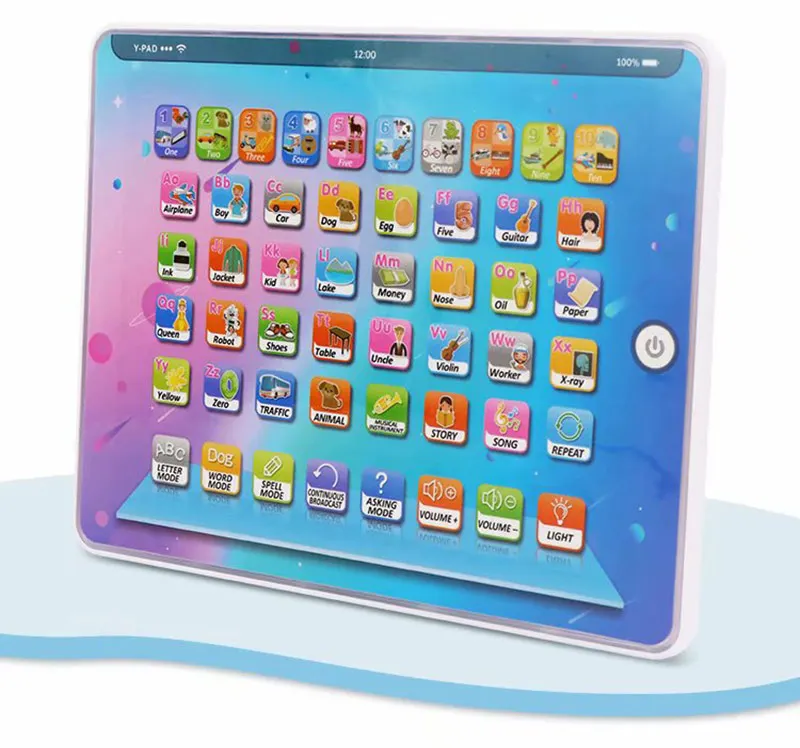 Новый английский планшетный компьютер IQ навыки обучающие игры Обучающие игрушки