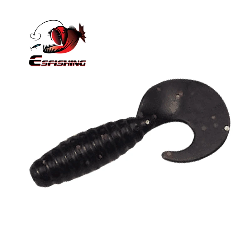 ESFISHING JCTD50 20шт 40 мм рыболовные приманки мягкие аксессуары басы Zander Щука рыболовная