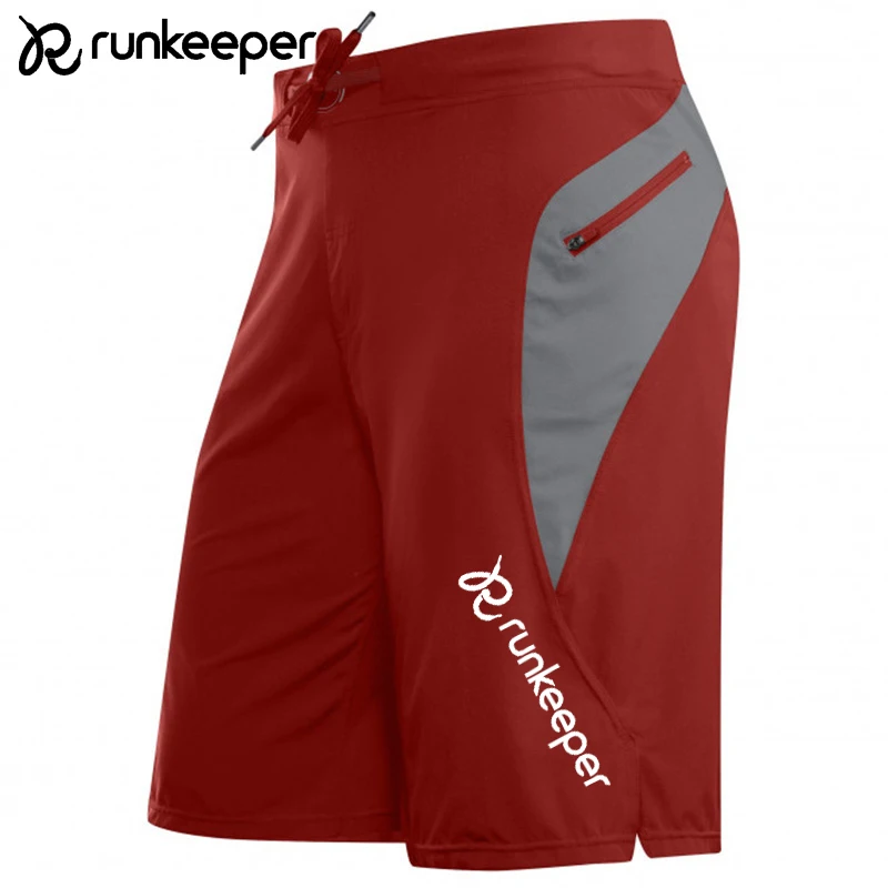 

Men's sports shorts Men Trainning Running Workout Shorts Fitness shorts Outdoor gym shortS beach shorts Zip Pockets Shorts