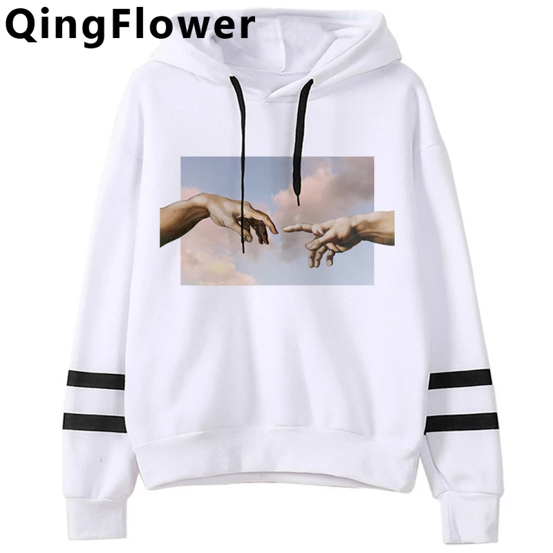 

Микеланжело эстетический Harajuku Забавный Мультфильм Графический толстовки для женщин оверсайз хип-хоп свитшот в стиле грандж зимняя теплая ...