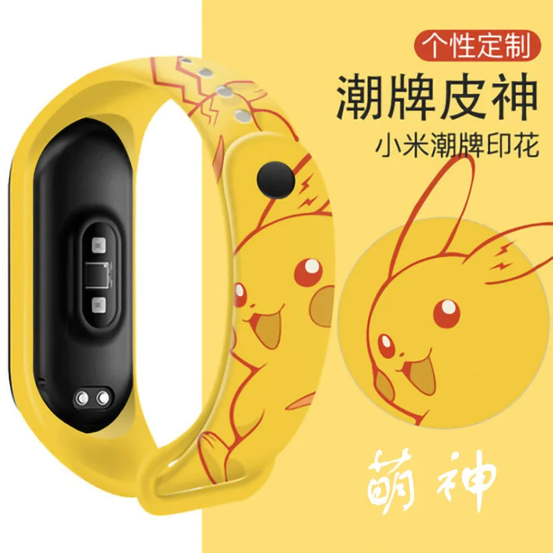 Ремешок для Телефона 2021 дюймов Xiao Mi 6 5 4 3 Pikachu цифровая электронная