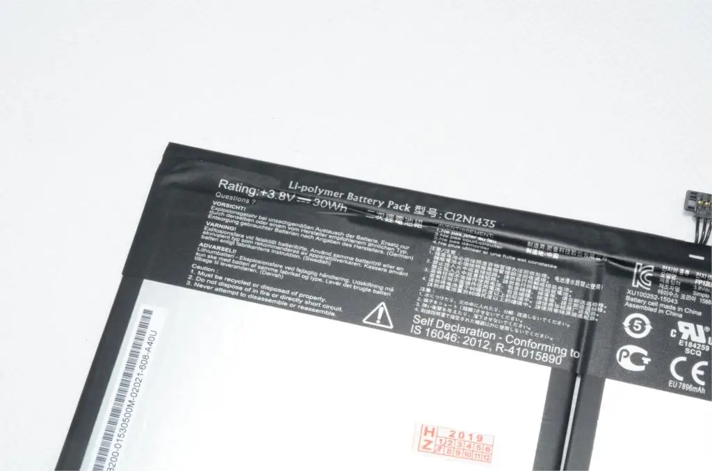 JIGU C12N1435 аккумулятор для ноутбука ASUS T100HA T100HA-FU006T для Transformer Book T100HA 3,8 V 30WH