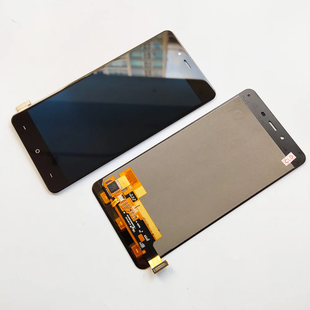Протестированный белый/черный 5,0 дюйма для OnePlus X E1001 E1003 ЖК-дисплей сенсорный экран дигитайзер сборка Замена