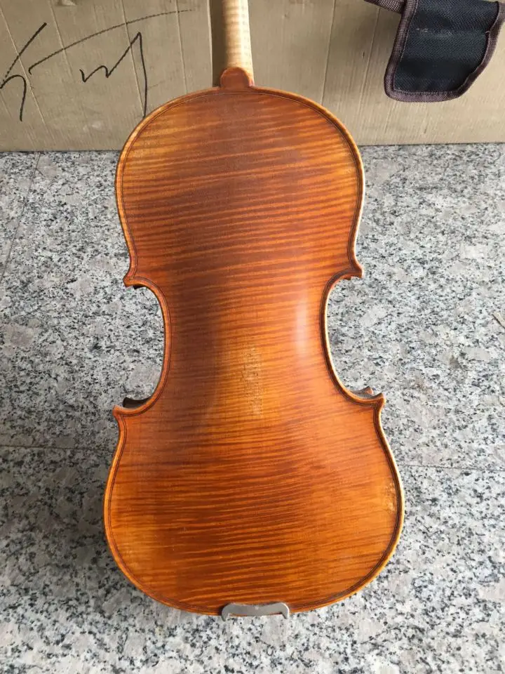 20 Years Natural Drying Spruce Flamed Maple Italian retro Handmade Violin 4/4 violin with case bow Professional Sound! | Спорт и