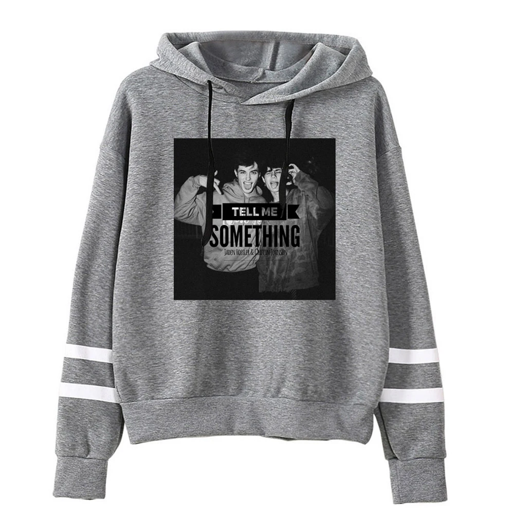 

Woman Jaden Hossler Hoodies Custom Printed Women Long Sleeve Hooded Sweatshirts Casual Harajuku Unisex Oversized Jxdn Clothes