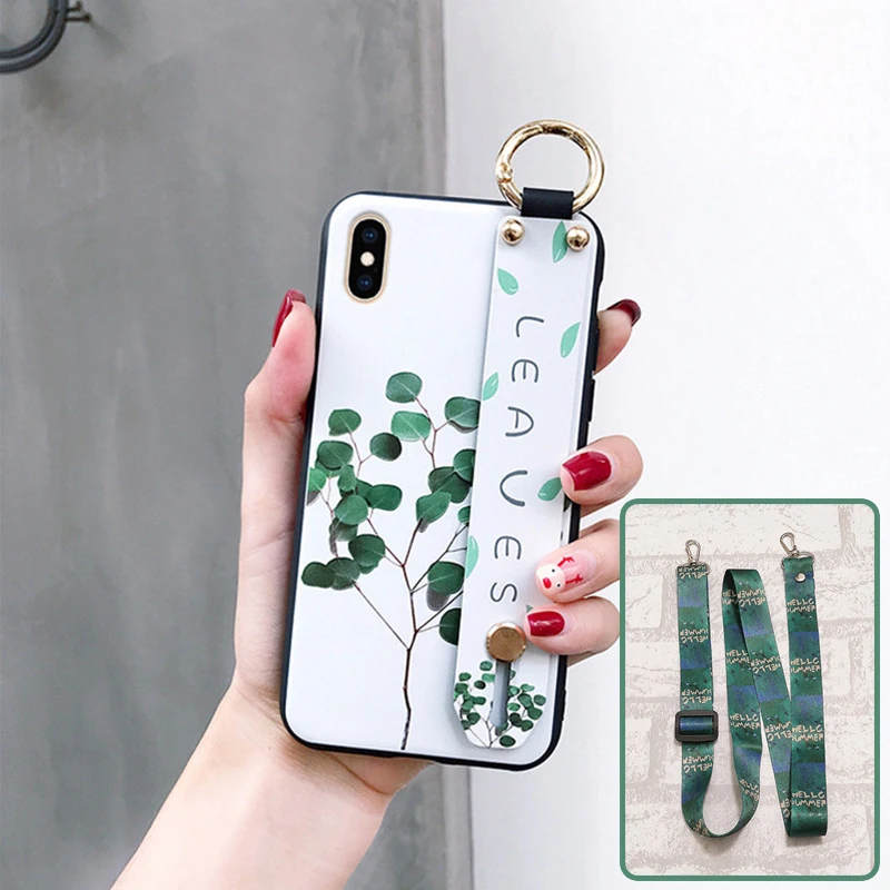 Чехол с ремешком на шею для OPPO Reno 3 4 Pro A31 A52 A72 A91 A92S Find X2 R15X накладка держатель