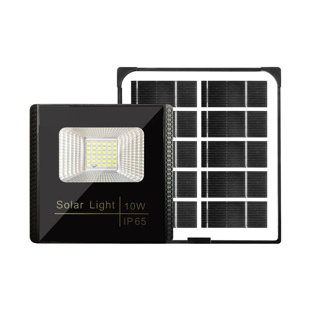 Светодиодный прожектор на солнечной батарее 10 Вт 35 светодиодов точечный