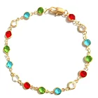 Дизайнерская цепочка Стразы оригинального цвета, анклет в богемном стиле 2021, женская мода, геометрические очаровательные украшения для ног