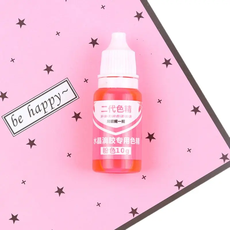 

15 Pcs/set DIY Handmade Jewelry Crafts Making Coloring Pigment UV Crystal Glue Gel Oily Solid Color Resin Dye