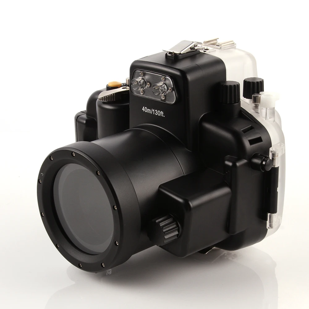 40 м водонепроницаемый чехол для подводной камеры дайвинга Nikon D7200 18 55 мм|case for nikon|40m