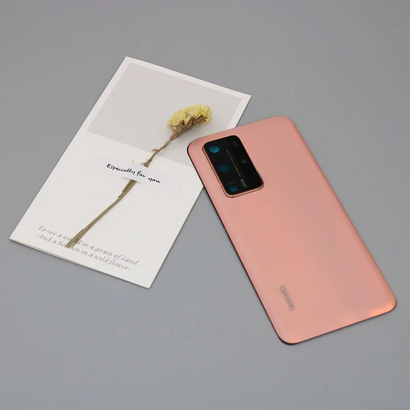 Оригинальный Huawei P40 Pro ELS-NX9 чехол-накладка для батарейного отсека чехол ANA-AN00 P40PRO