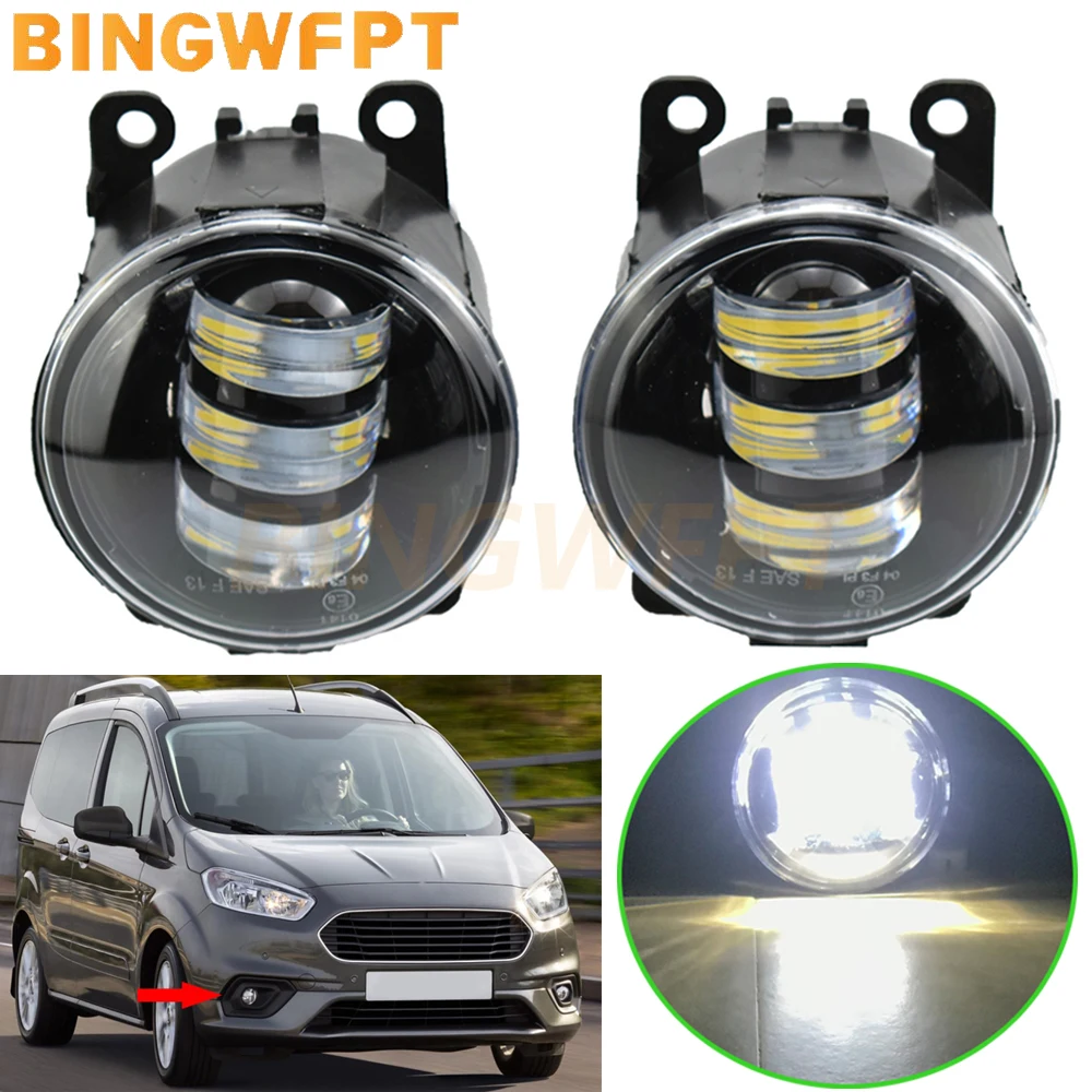 Новые светодиодсветодиодный Противотуманные фары 2 шт. H11 12 В для Ford Tourneo Transit Courier