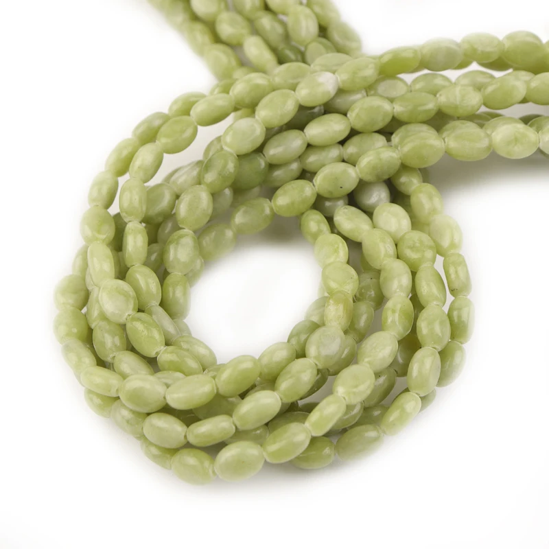 

Flash Stone Aquamarine Irregualr Shape Oval Natural Stone About 50pcs 8*6mm Round Loose Beads For Jewelry Making Diy Bracelet