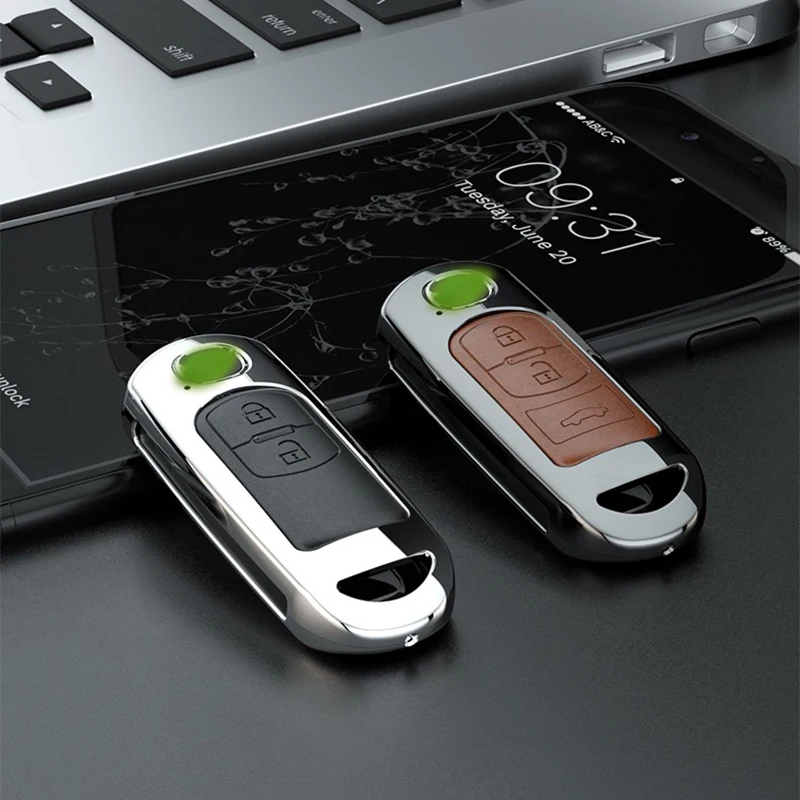 

Zinc Alloy Car Key Case Full Cover Protect For Mazda 2 3 5 6 Demio CX 3 CX 4 CX 5 CX 7 CX 8 CX 9 MX 5 Axela Atenza Car-Styling