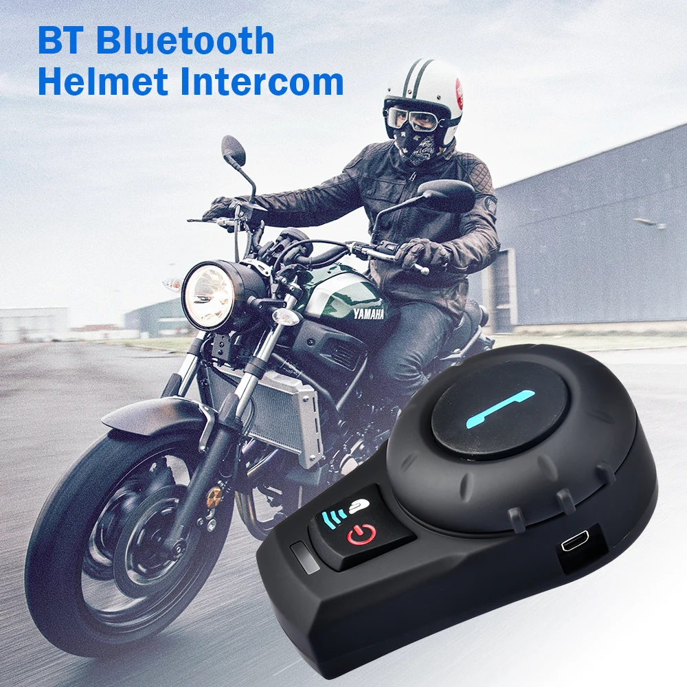 Гарнитура для мотоцикла FreedConn FDCVB Bluetooth Интерком водонепроницаемые FM радио Hands free