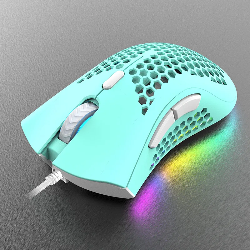 

G905 Hollow Lightweight RGB Cable Game Mouse Competing With USB Computer