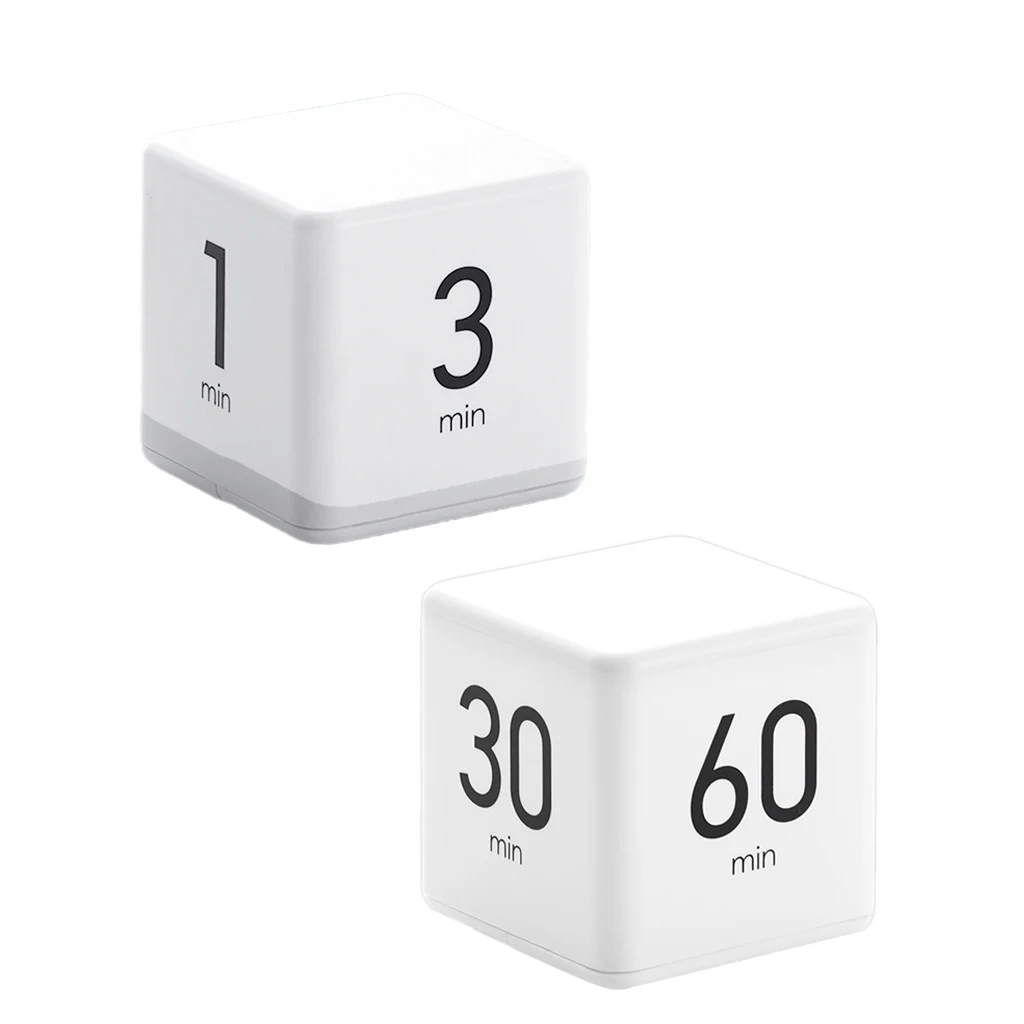 

Kitchen Timer Cube Timer Alarm Time Management Kids Yoga Office Workout Home Timer