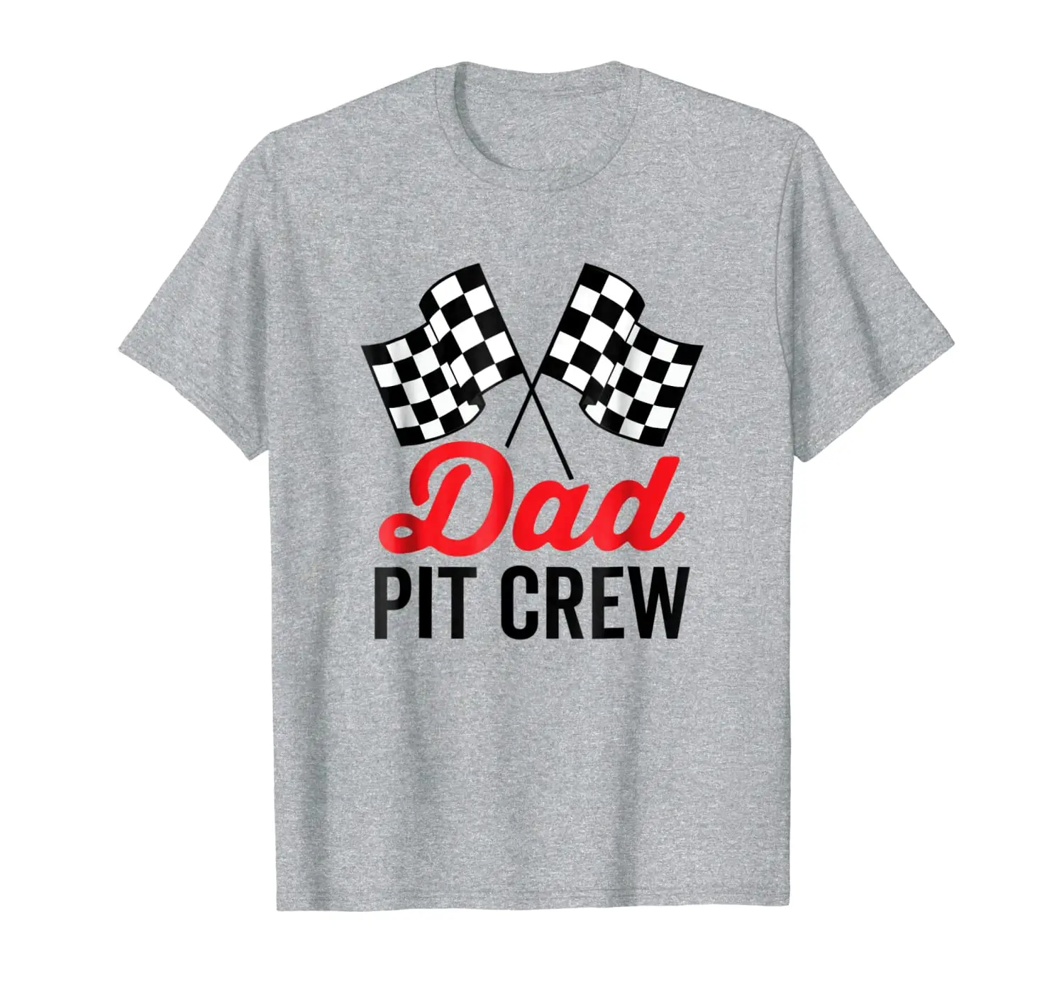 

Dad Pit Crew Shirt for Racing Party Costume