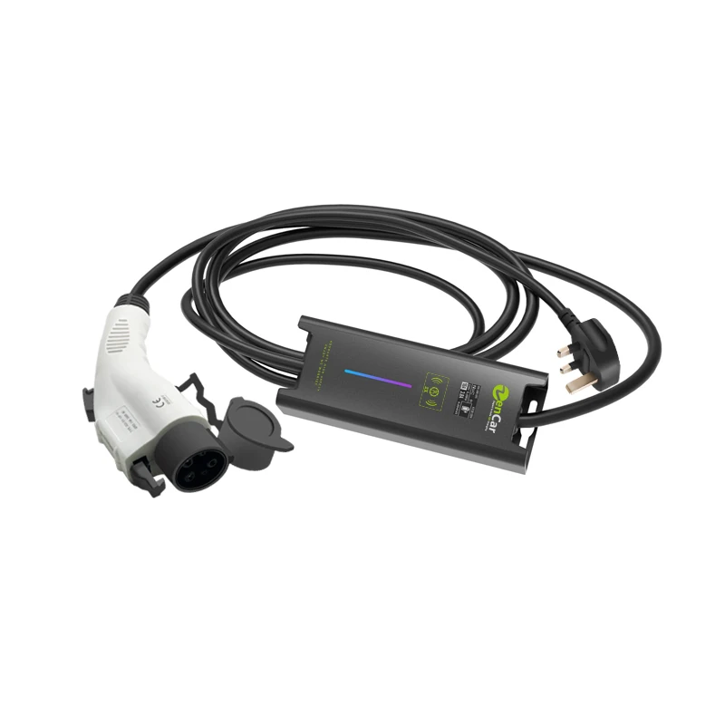 

new generation ev car charger Type 1 EVSE with UK plug 10A with 5m cord