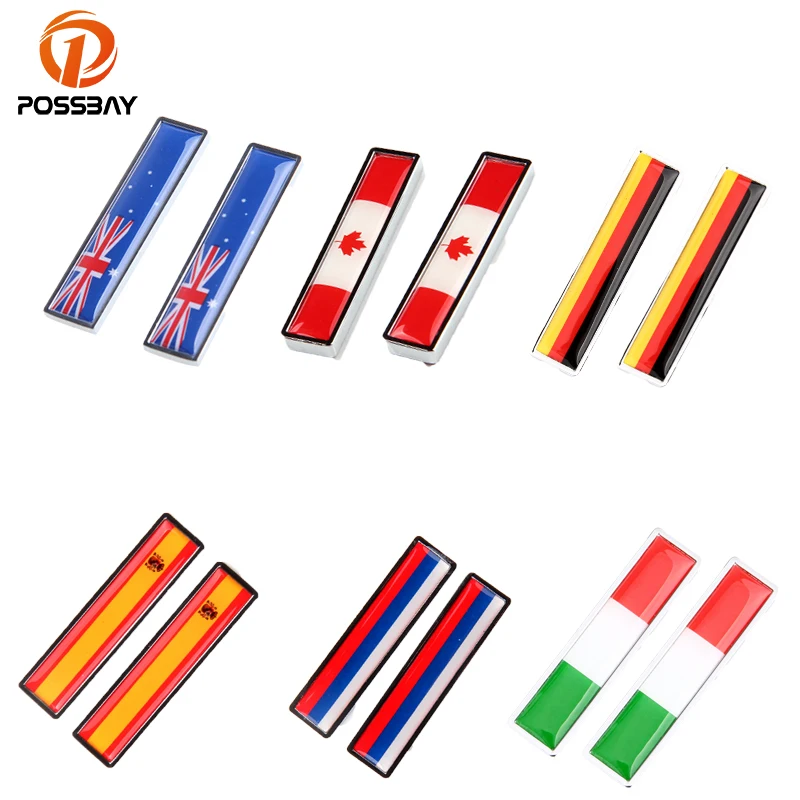 Автомобильный стикер posbay для России США Великобритании Испании Германии