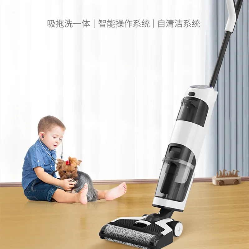 

Xiaomi Youpin Floor Scrubber Home Wireless Smart Vacuum Cleaner Automatic Cleaning Sweeping Suction Mop and Washing Machine