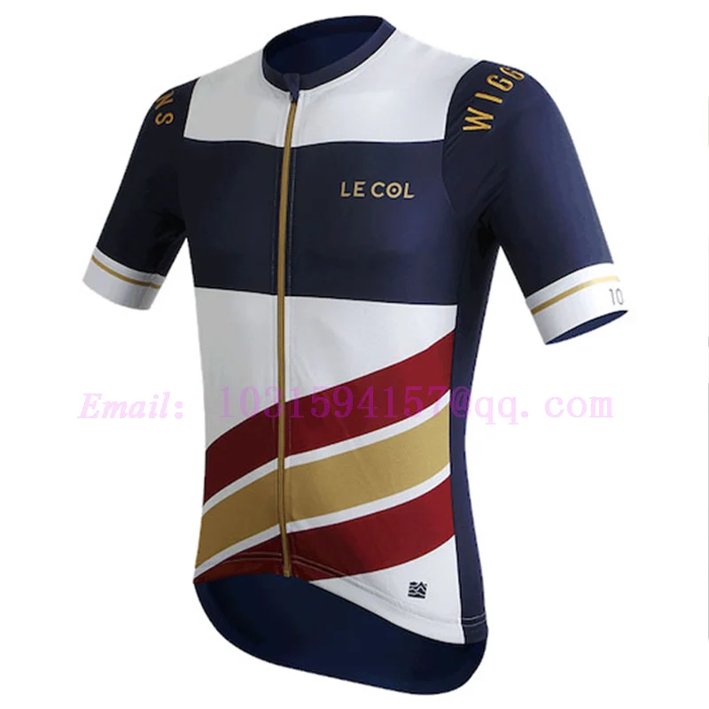 jersey WIGGINS LE COL велосипедная Экипировка, Джерси, летняя мужская велосипедная одежда, Майо, одежда, рубашки conjunto uniforme roupa ciclismo hombre - Цвет: jersey