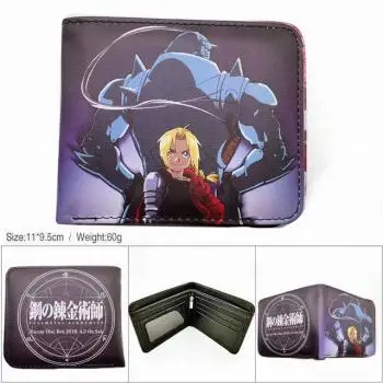 

IVYYE Fullmetal Alchemist A254385 Anime Wallet Money Bag Zipper Wallets Coin Casual Purses Card Unisex Gifts