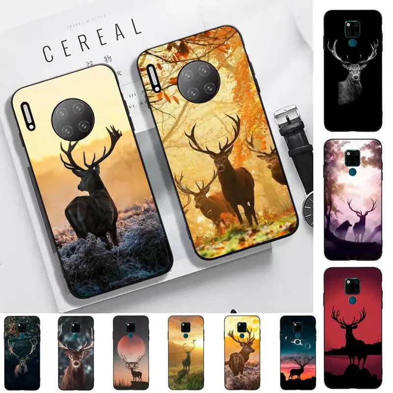 

TOPLBPCS Deer Hunting pattern Phone Case for Huawei Mate 20 10 9 40 30 lite pro X Nova 2 3i 7se