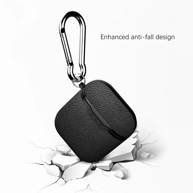 McGeSin кожаный чехол для наушников Apple Airpods защитный беспроводных Airpod аксессуары i12