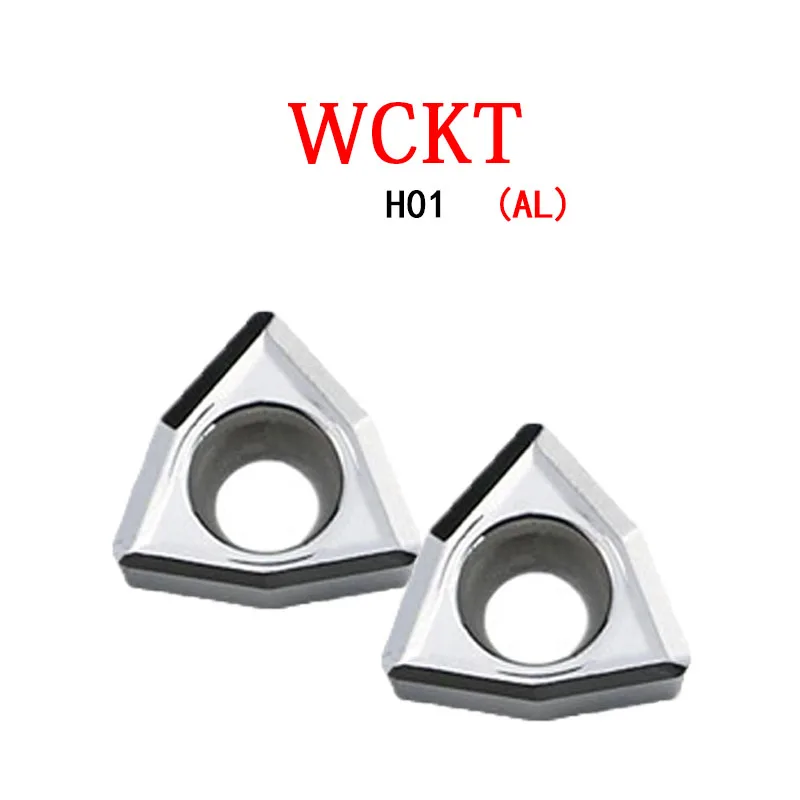 WCKT 030208 040208 WCKT050308 WCKT06T308 DA H01 WCKT03 U Drill Carbide Inserts Aluminum Copper CNC Machine Lathe Cutting Tool