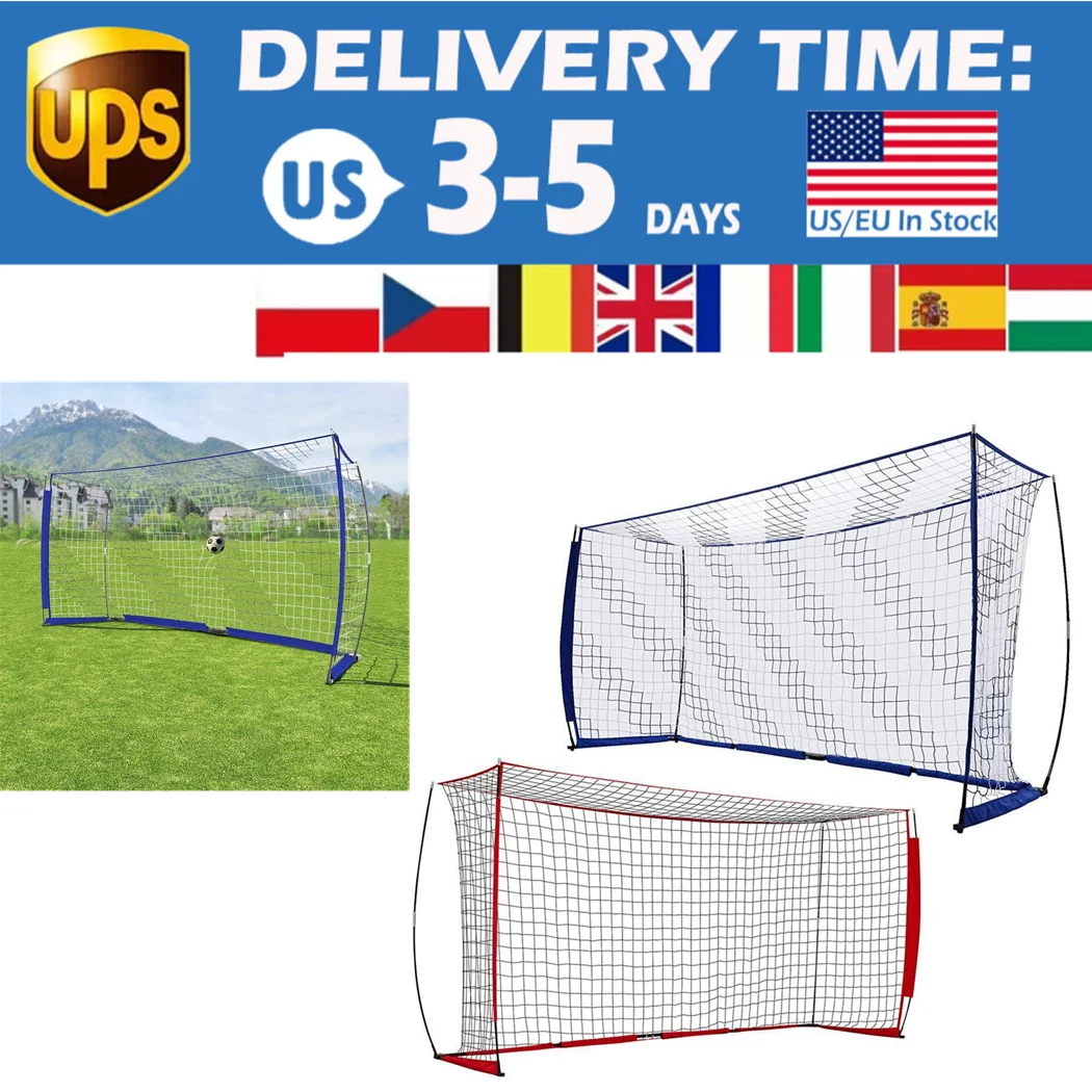 Full Size Football Net for Soccer Ball Goal Post Junior Sports Training Nets Outdoor Team Sport Games Football Accessories
