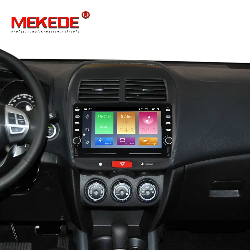 2.5D + IPS Android 2din DSP автомобильный Радио мультимедийный плеер GPS для Mitsubishi ASX 2010 2017
