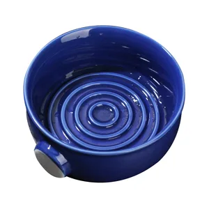 Керамическая пена для бритья, 2 цвета, с нитью, с широким основанием, Мужская кружка для влажного бритья, керамики, мыла, крема