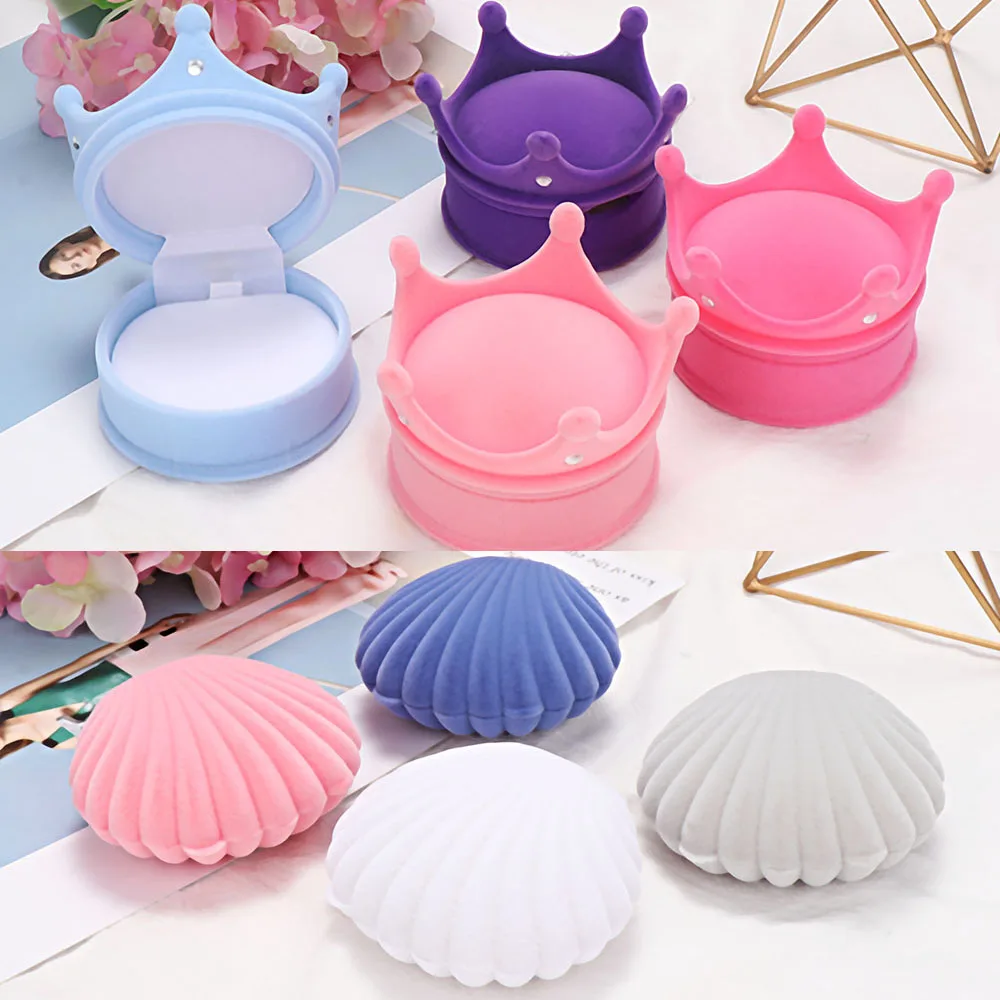 1 шт. бархатная коробка для сережек ожерелий браслетов|Упаковка и стойки