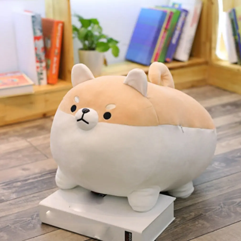 

New 40cm Cute Shiba Inu Dog Plush Toy Stuffed Soft Animal Corgi Chai Pillow Christmas Gift for Kids Kawaii Valentine Present Hot