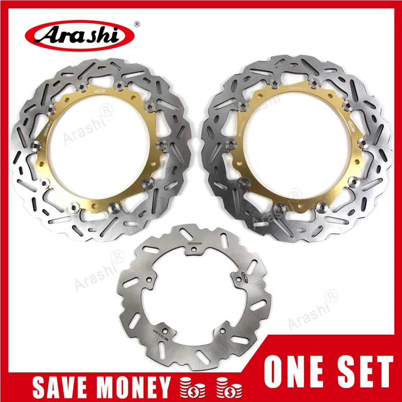 Arashi 1 комплект для BMW S1000RR 2009 2018 CNC Передние Задние тормозные диски S1000 RR S 1000 2010 2011 2012