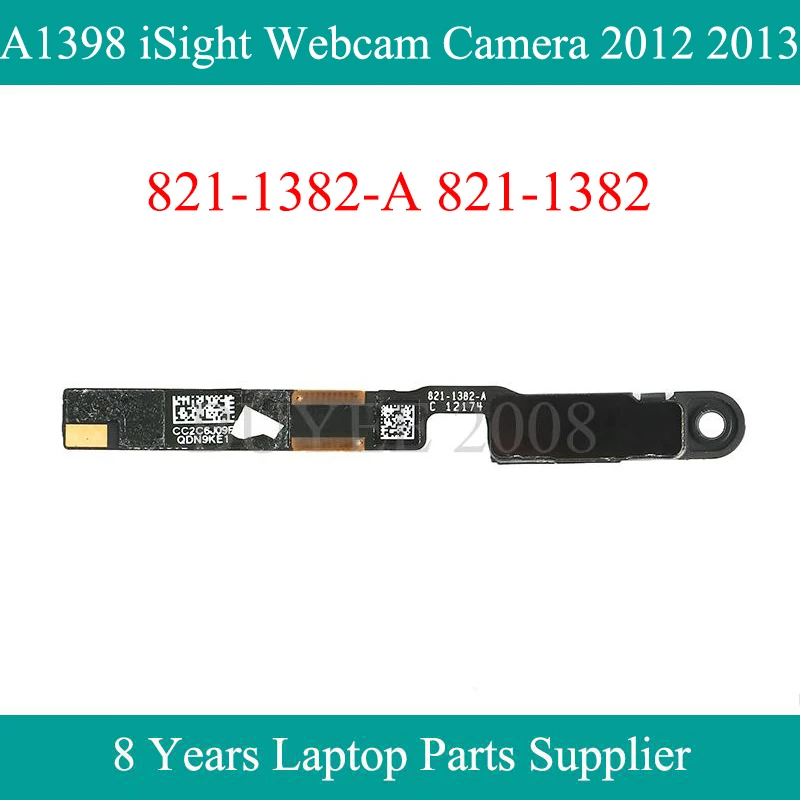 821 1382 A для Macbook Pro 15 4 &quotA1398 iSight веб камера кабель Mid 2012 начало 2013 года|Компьютерные
