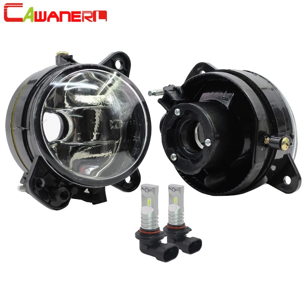 Cawanerl 2 шт. автомобиля передние противотуманные фары светильник сборки абажур + 9006