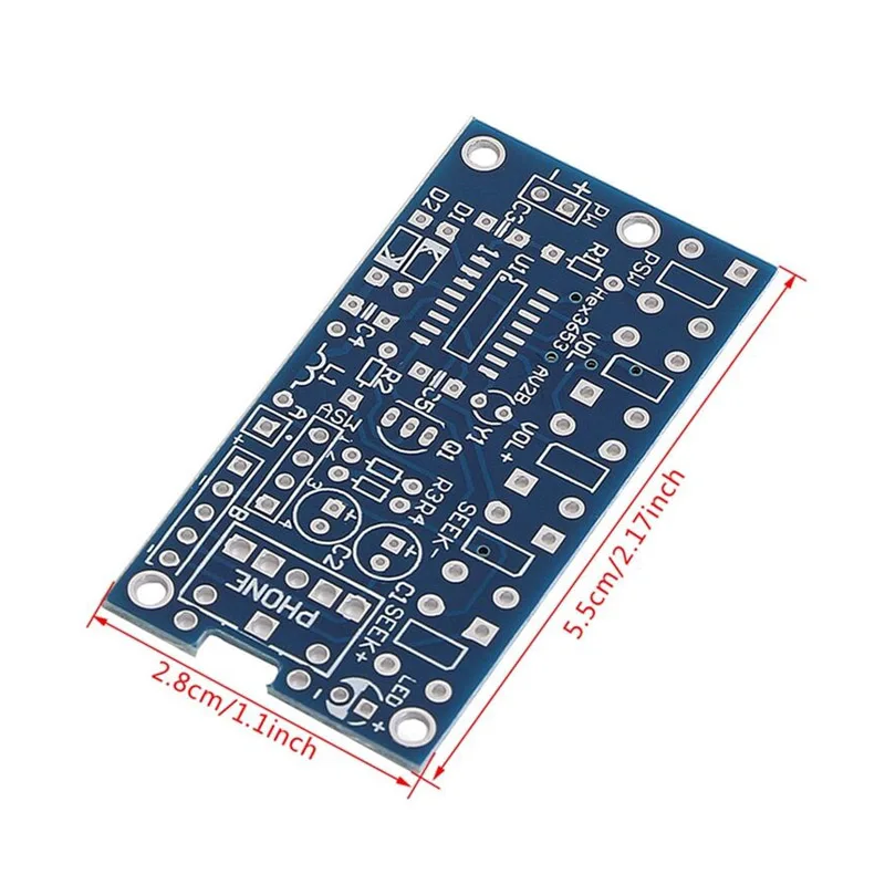 Беспроводной Стерео FM радио приемник DIY модуль комплект 76 МГц 108 ING