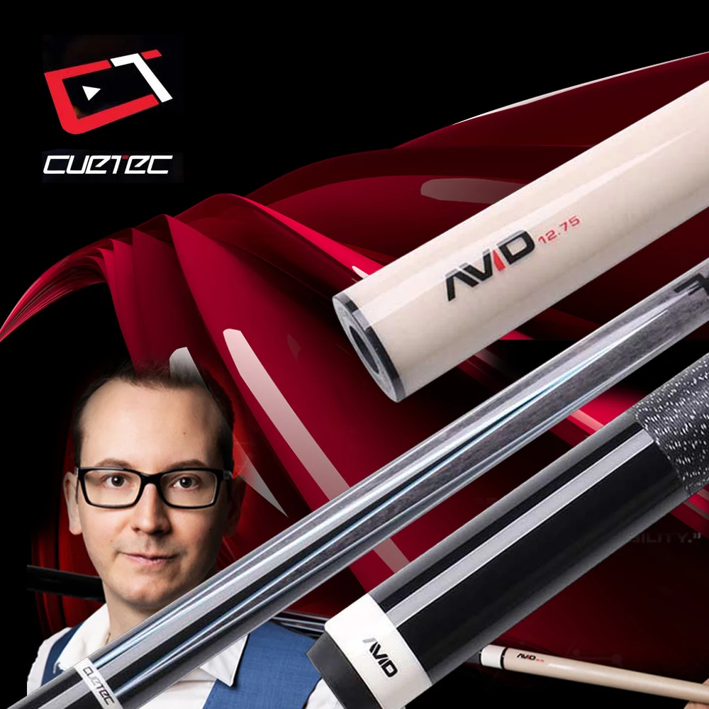 

CueTec hot sale fashion Billiard Pool Cue Glass Composite Tecnology 12.75mm Tip Fiberglass Maple Shaft Exquisite Stick Kit