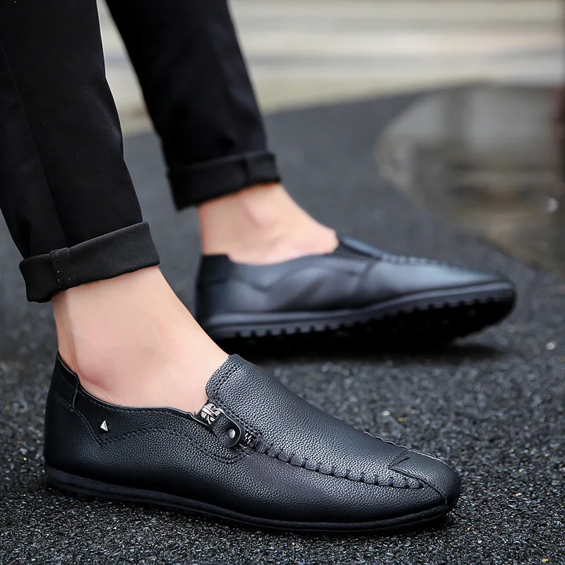 

Spring Men Casual Shoes Fashion Peas Driving Male Shoes Men Sneakers Slip on Loafers Man Walking Footwear