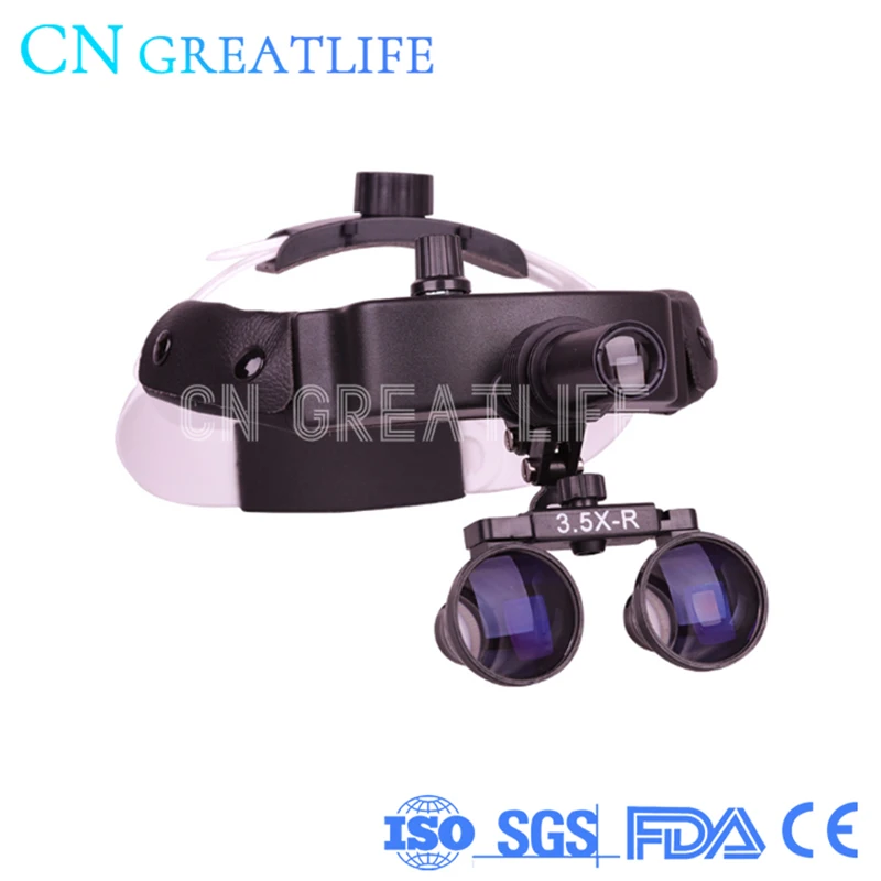 

2.5x 3.5x Led Headlamp Dental Dental Loupe Led Magnifier Glass Medical Headlamp Surgical Headlight Dental Loupes with Led Light