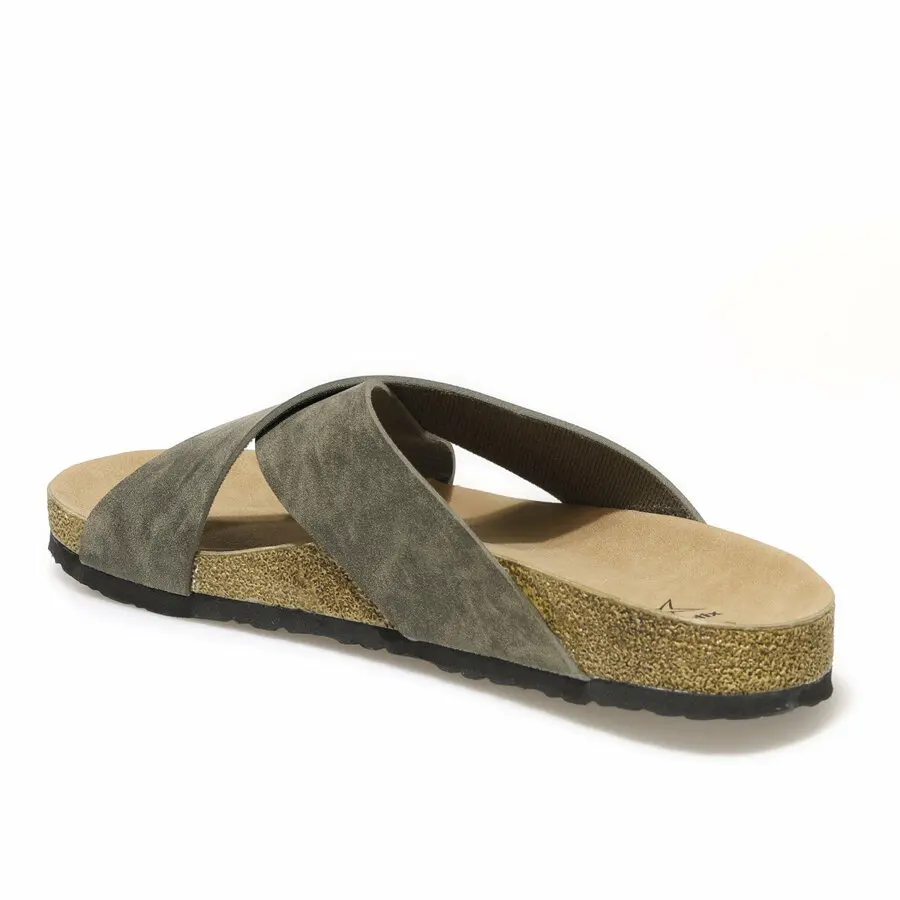 

Kinetix Slve 1Fx Khaki Men's Slippers