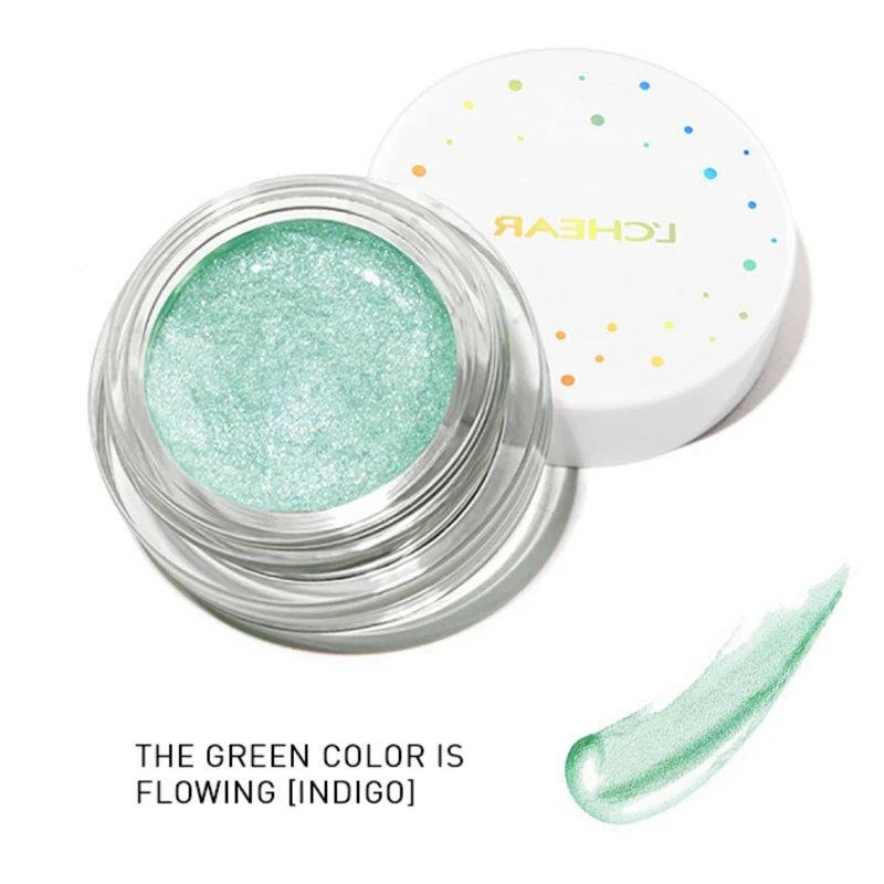 Одиночная Палетка Фея блестящие тени для век Выделите жидкие популярный