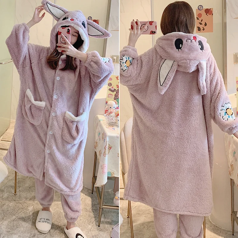 Новинка 2021 теплый Пижамный костюм для взрослых с животными комбинезон косплея из
