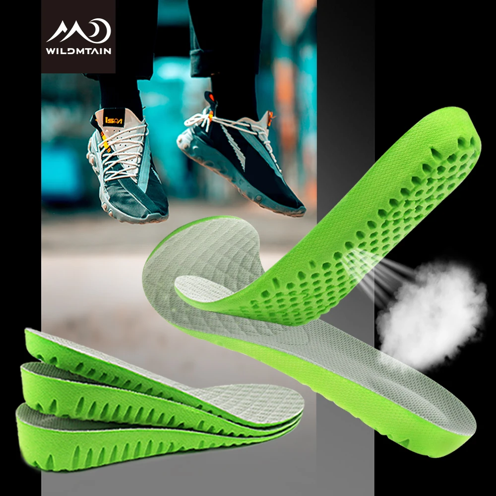 Дышащие стельки 3 5-см увеличивающие рост дезодорант подушка для бега
