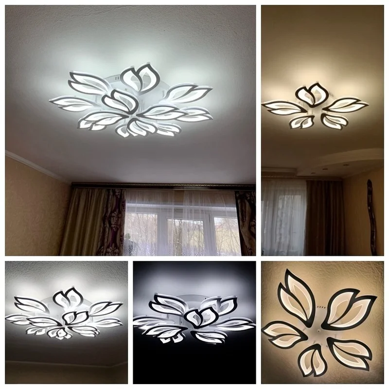 

Modern Chandelier Led Chandelier for Living Room Bedroom Led Chandelier with APP Remote Control Function Chandelier Lamp