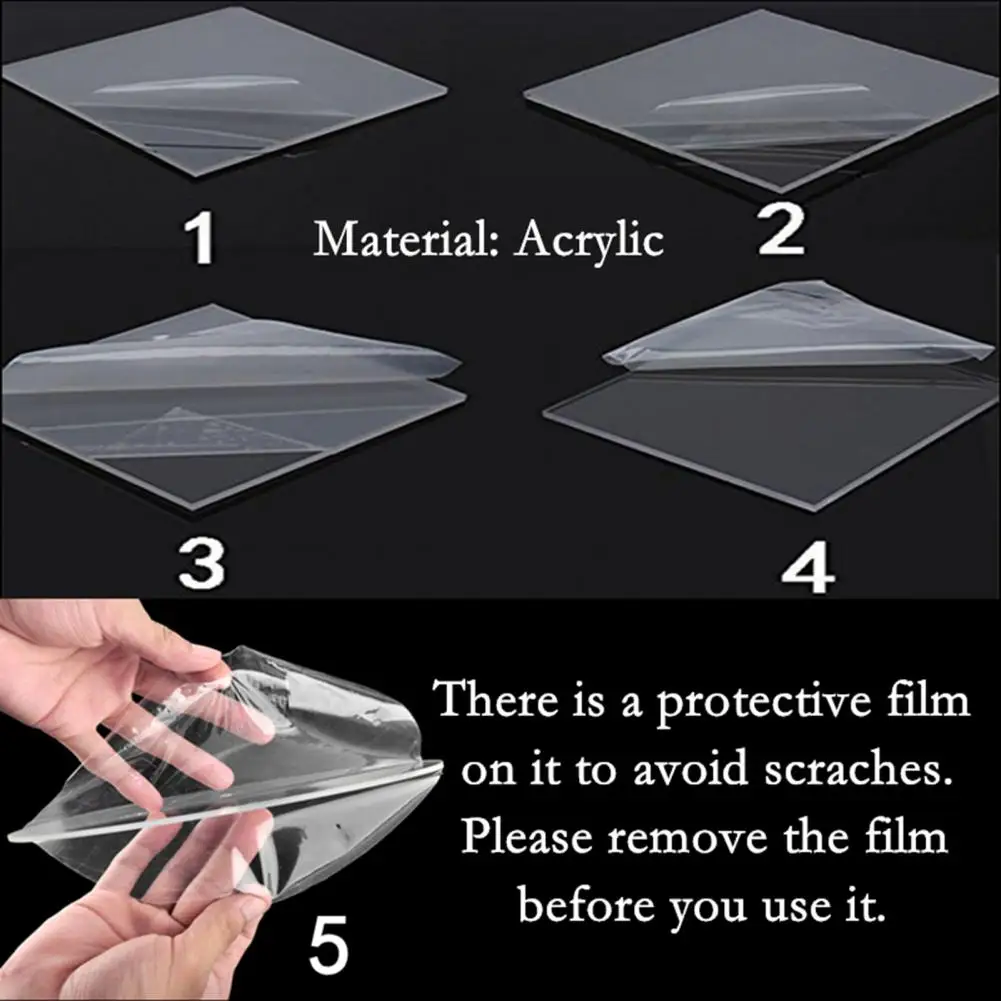 

HOT SALES!!! 2Pcs/Set Acrylic Wand Shelf Storage Rack Display Stand Holder Decoration Tool