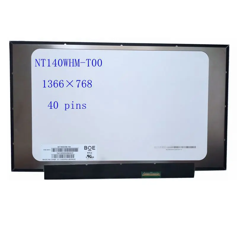 14 0 &quotсветодиодный ЖК экран сенсорный дигитайзер панель матрица дисплей NT140WHM T00 HD