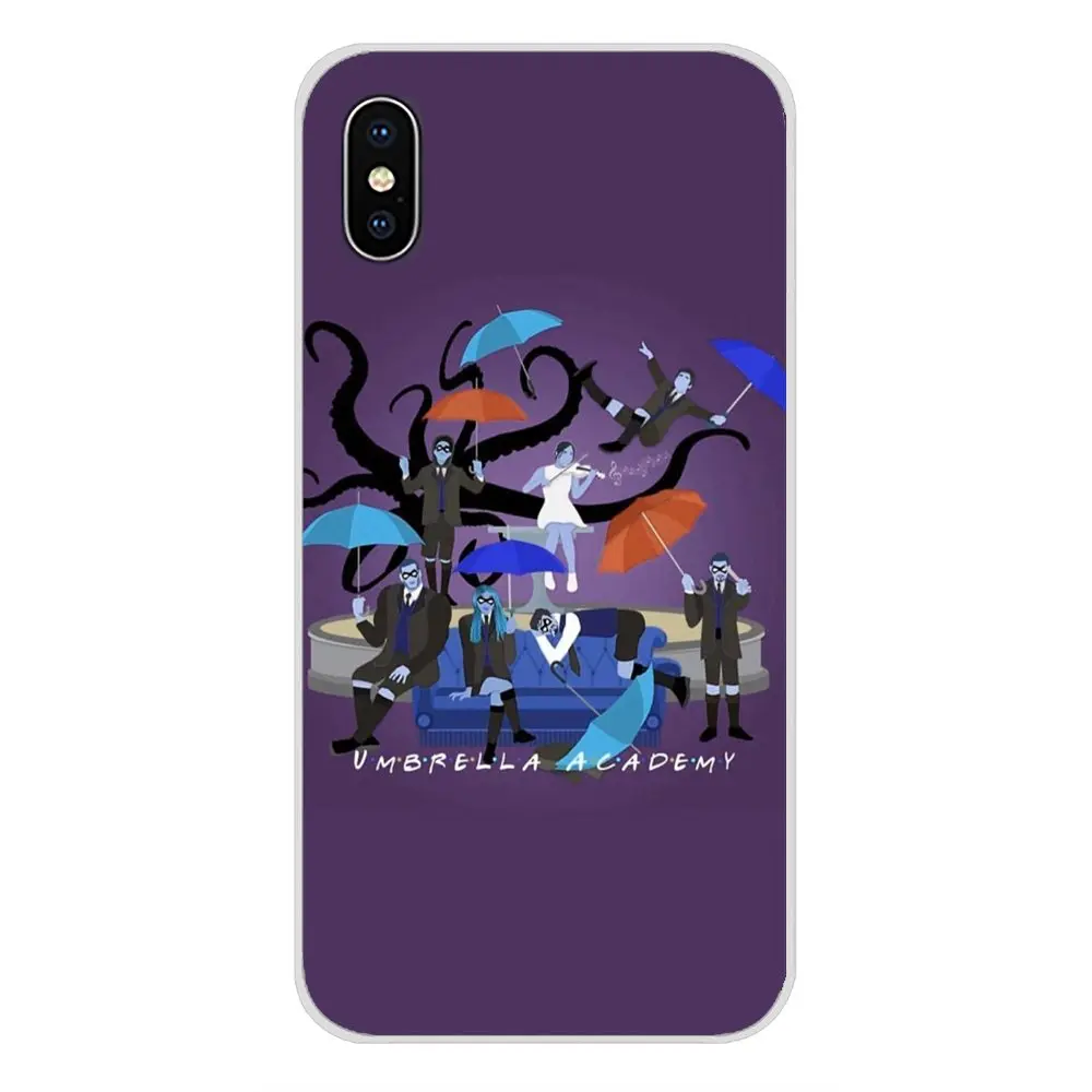 Новый ТВ Зонт Академия прозрачные чехлы из ТПУ для Samsung A10 A30 A40 A50 A60 A70 Galaxy S2 Note 2 3 Grand